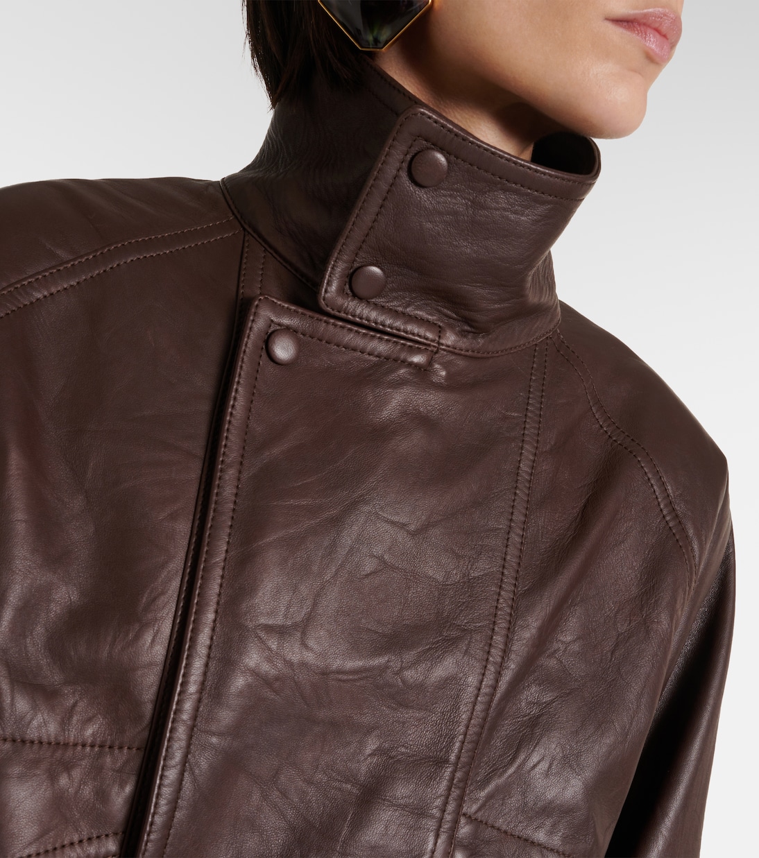Bomber in pelle | Saint Laurent