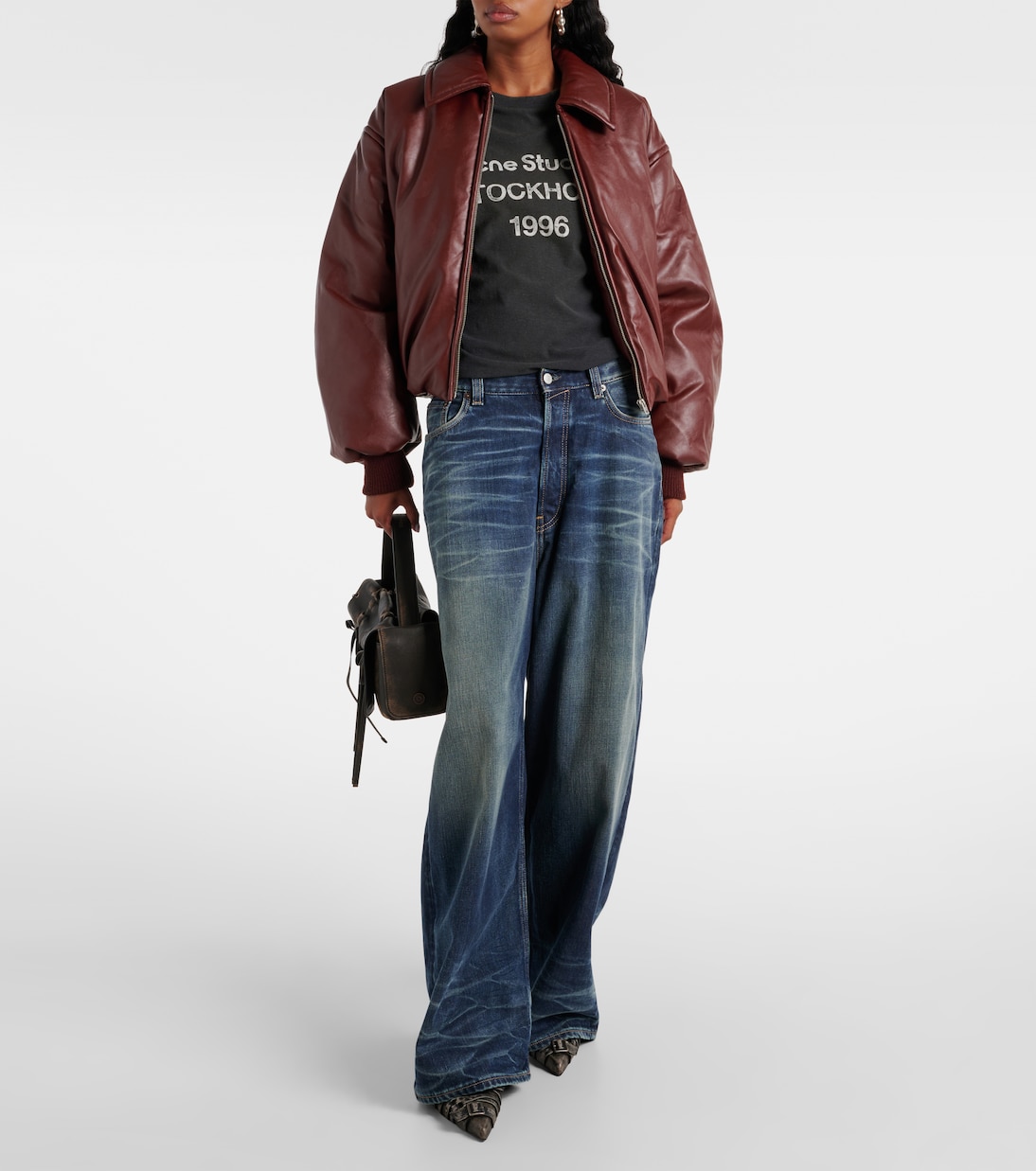 Bomber in similpelle | Acne Studios