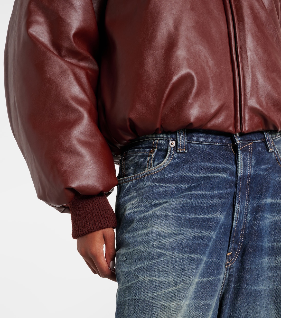Bomber in similpelle | Acne Studios
