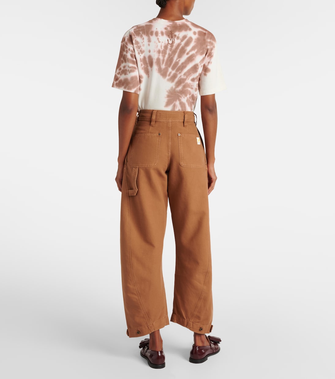 Pantalon ample Twisted Seam en coton | JW Anderson
