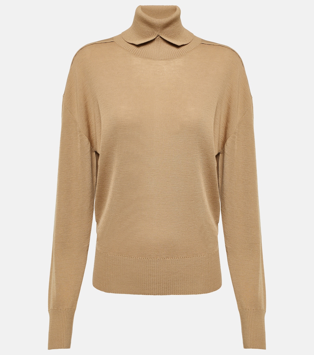 Turtleneck wool top | Burberry