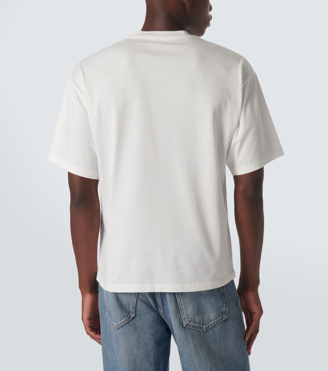 Camiseta de jersey con logo | Saint Laurent