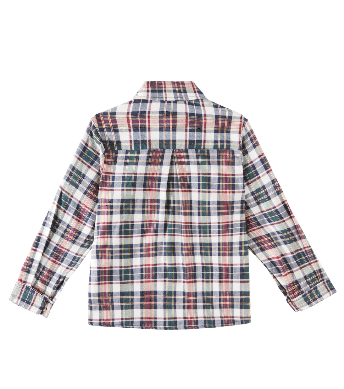 Camicia Nico in cotone a quadri | La Coqueta