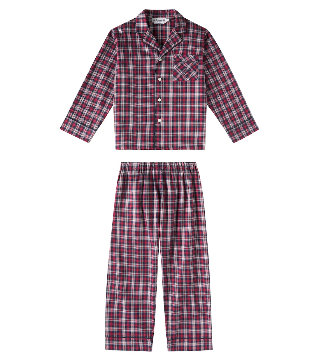 Pigiama Dormeur in cotone a quadri | Bonpoint