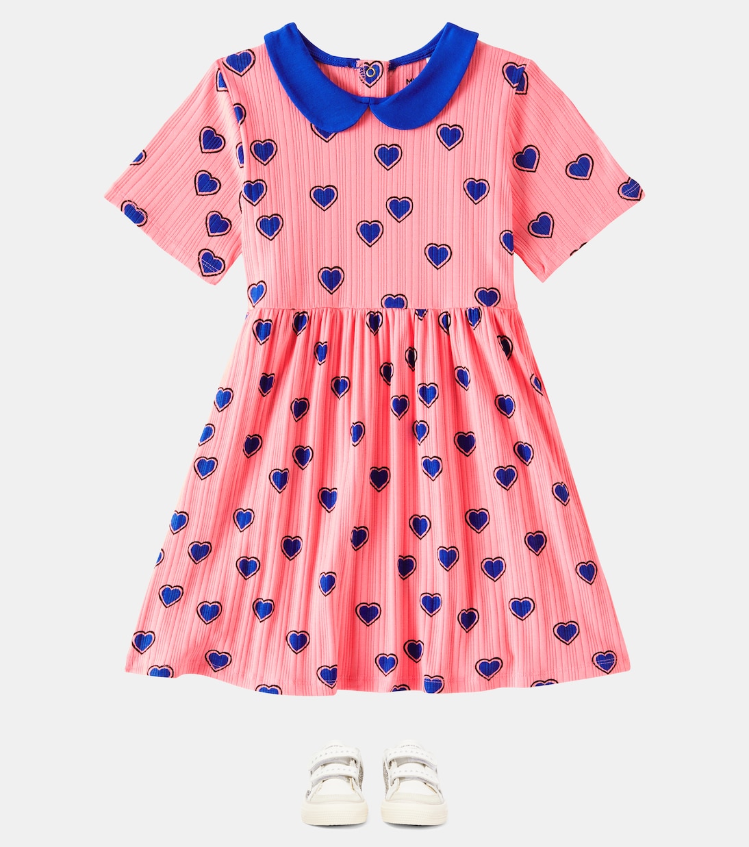 Baskets May School en cuir à paillettes | Golden Goose Kids