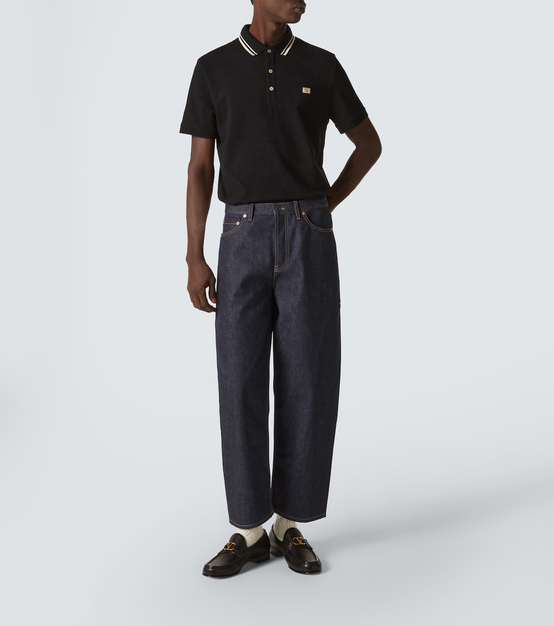 Polohemd VLogo Signature aus Baumwolle | Valentino