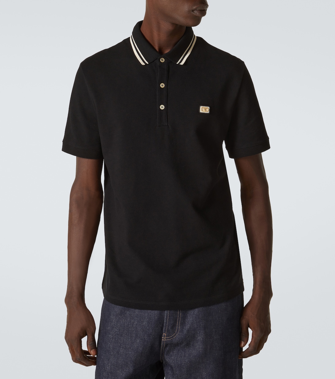 Polohemd VLogo Signature aus Baumwolle | Valentino