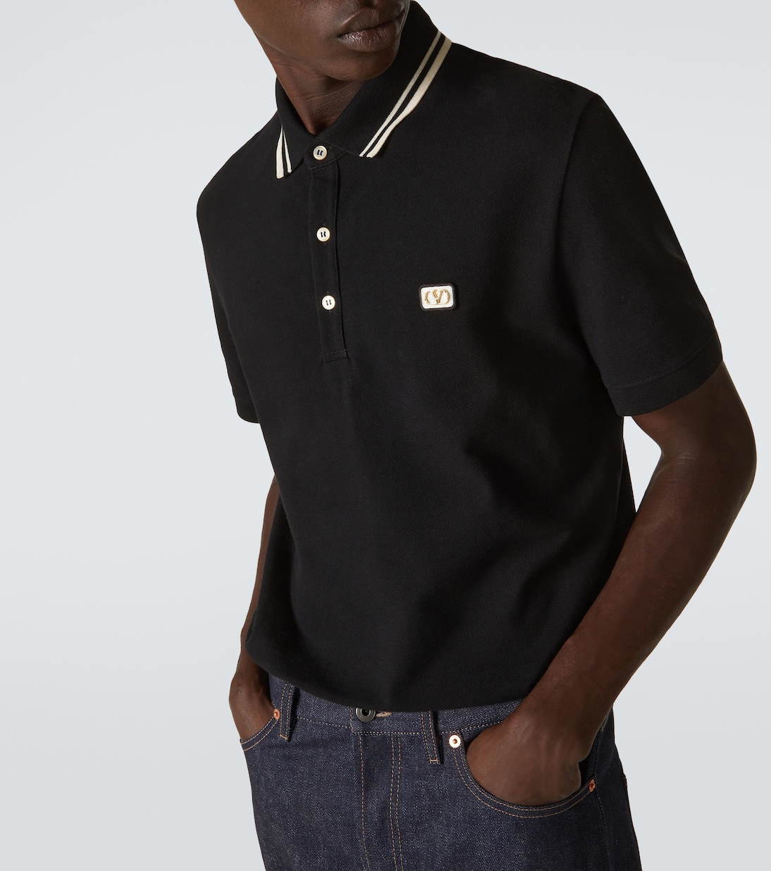 Polohemd VLogo Signature aus Baumwolle | Valentino