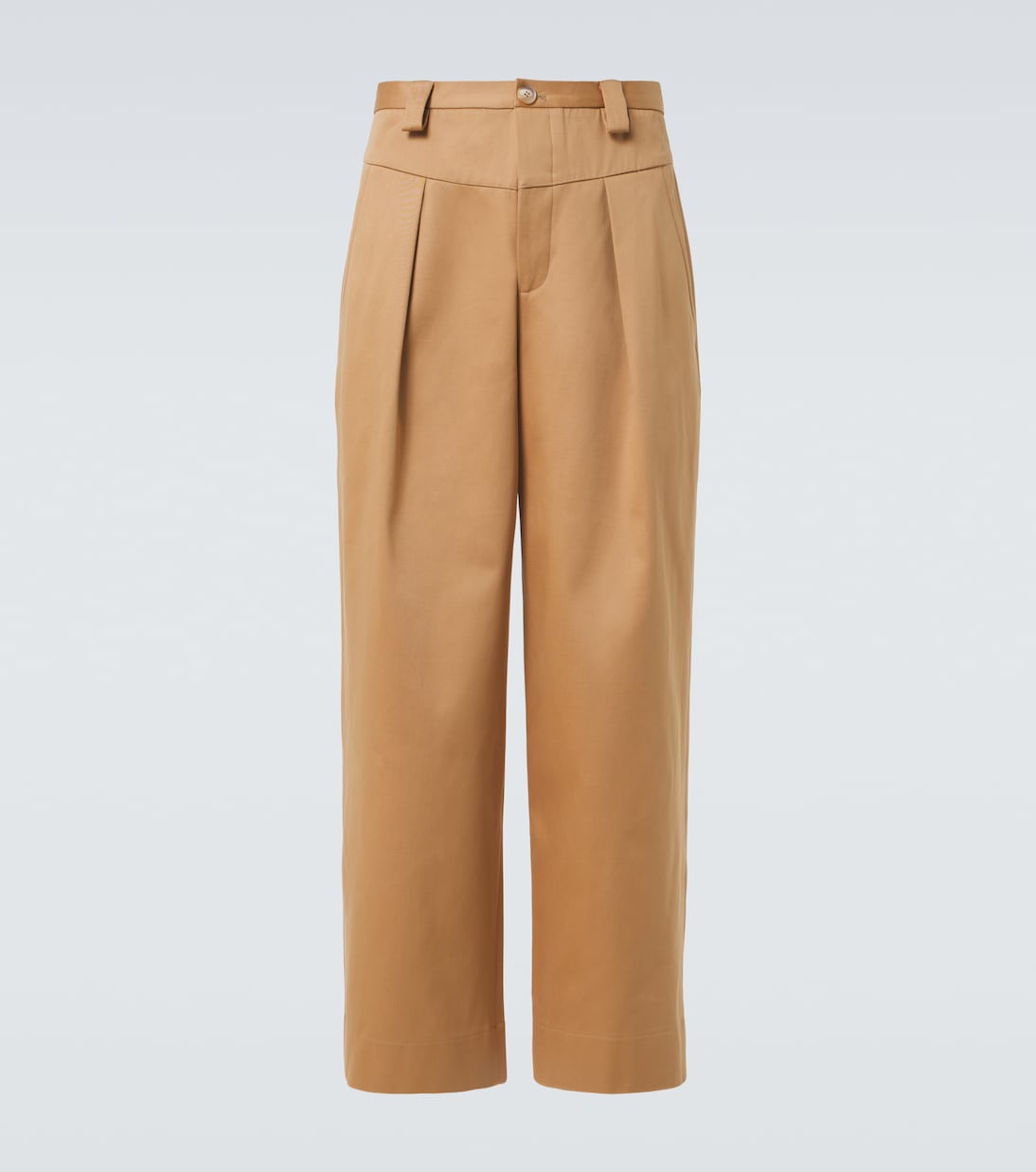 Pantaloni a gamba larga in cotone | King & Tuckfield
