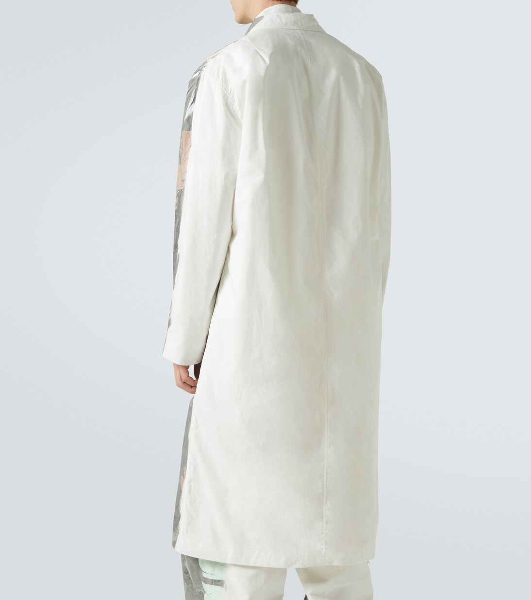 Manteau imprimé en coton | Dries Van Noten