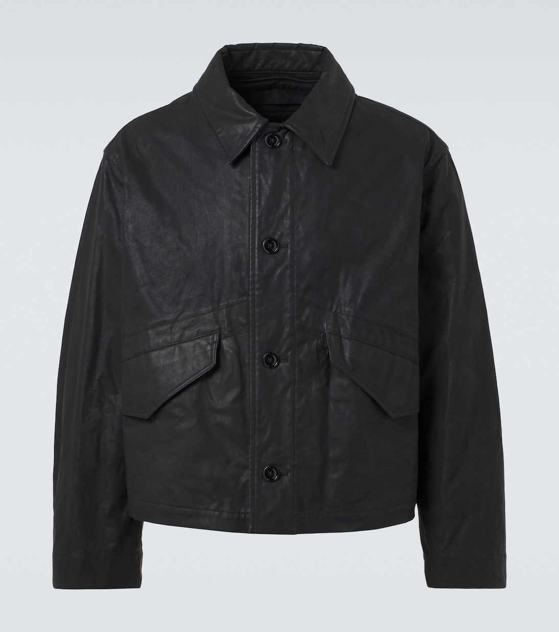 Giacca biker in canvas di cotone | Lemaire