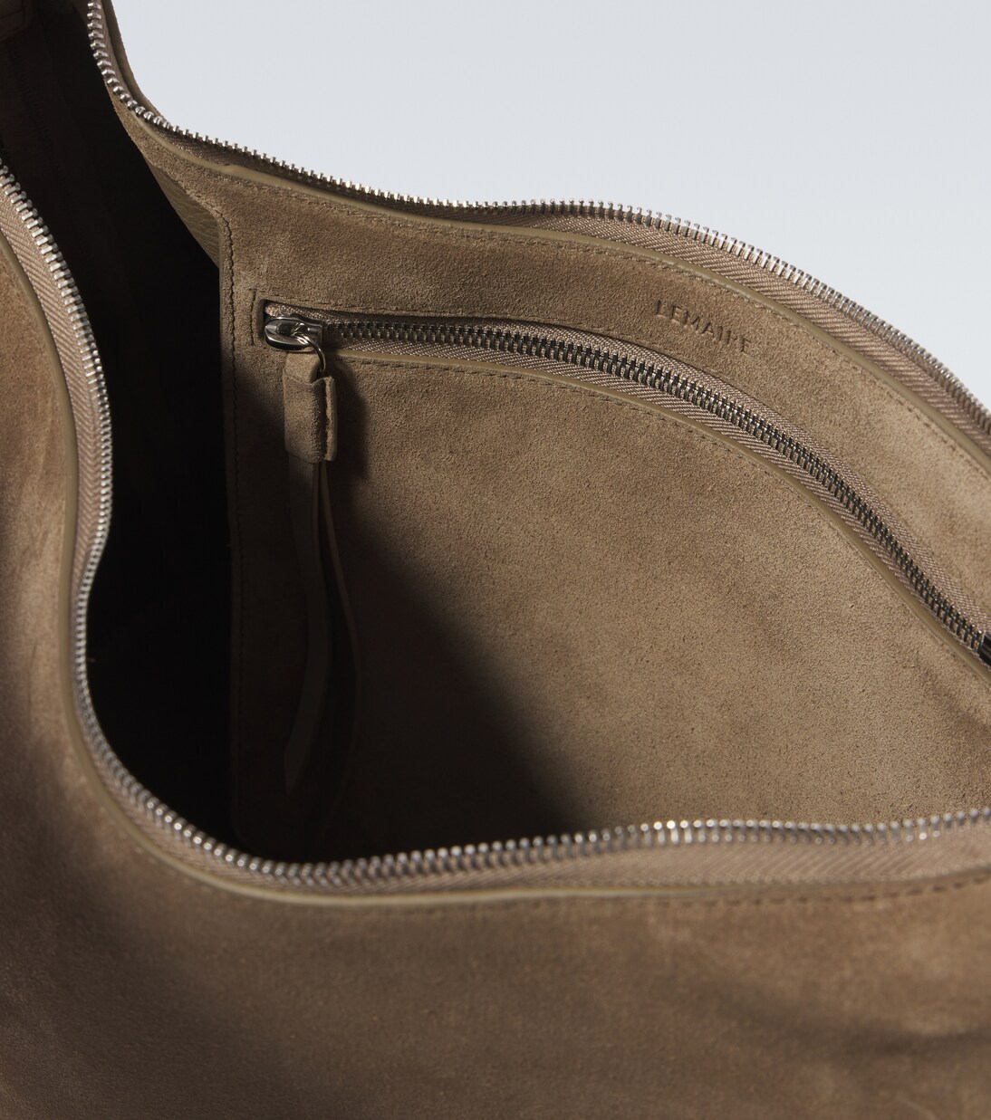 Borsa a spalla in suede | Lemaire