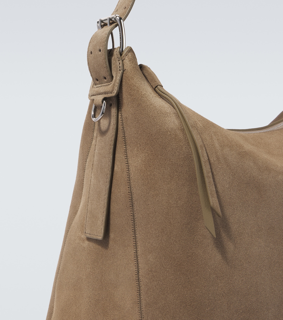 Borsa a spalla in suede | Lemaire