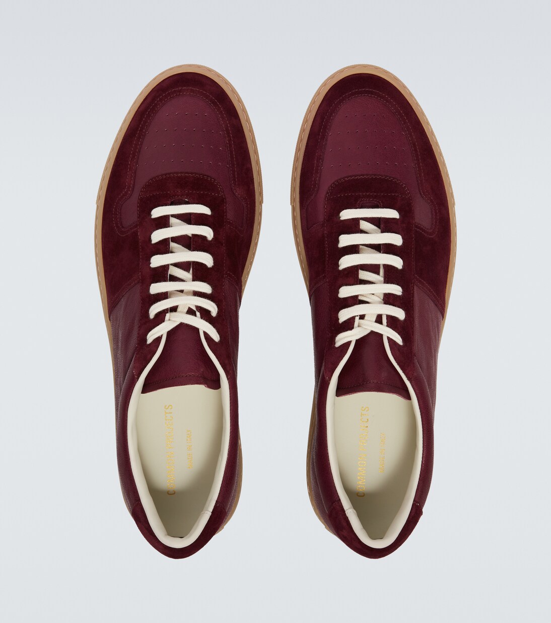 BBall Duo leather and suede sneakers | Common Projects