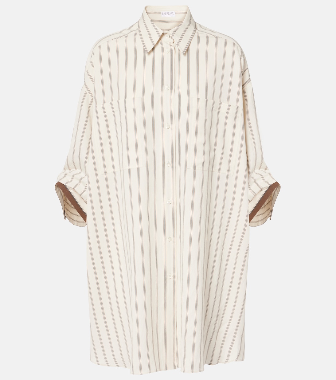 Camicia in misto seta | Brunello Cucinelli
