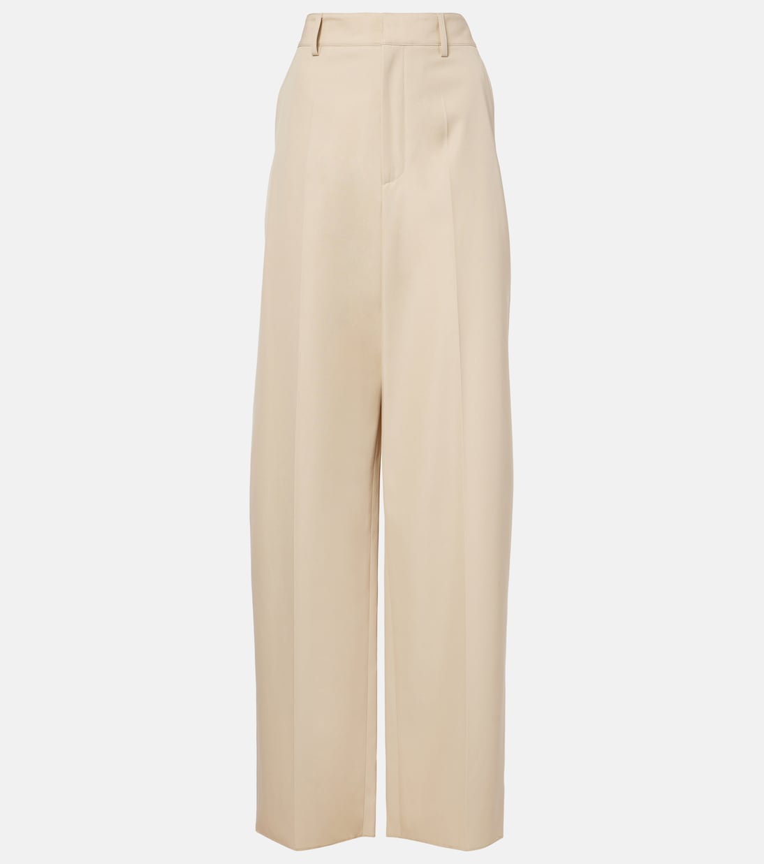 Pantaloni a gamba larga in lana e cotone | Tod's