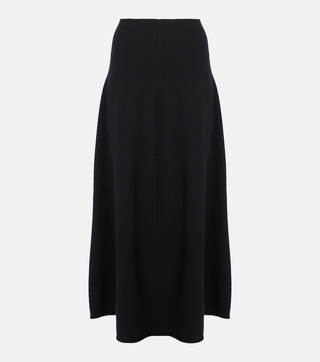 Jupe longue N°388 Ease en cachemire mélangé | Extreme Cashmere