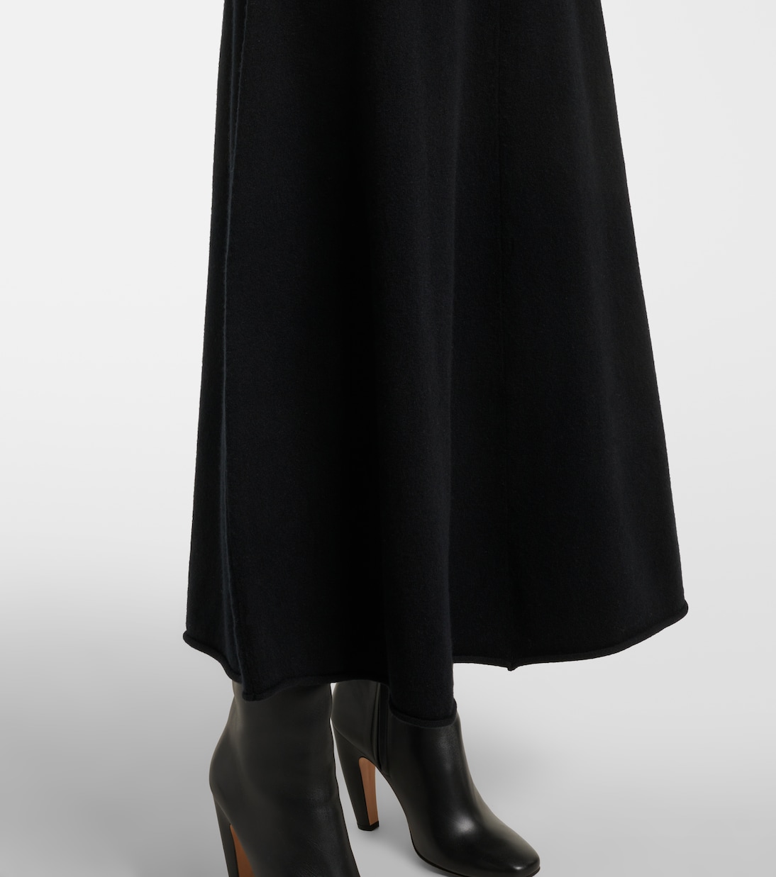 Jupe longue N°388 Ease en cachemire mélangé | Extreme Cashmere