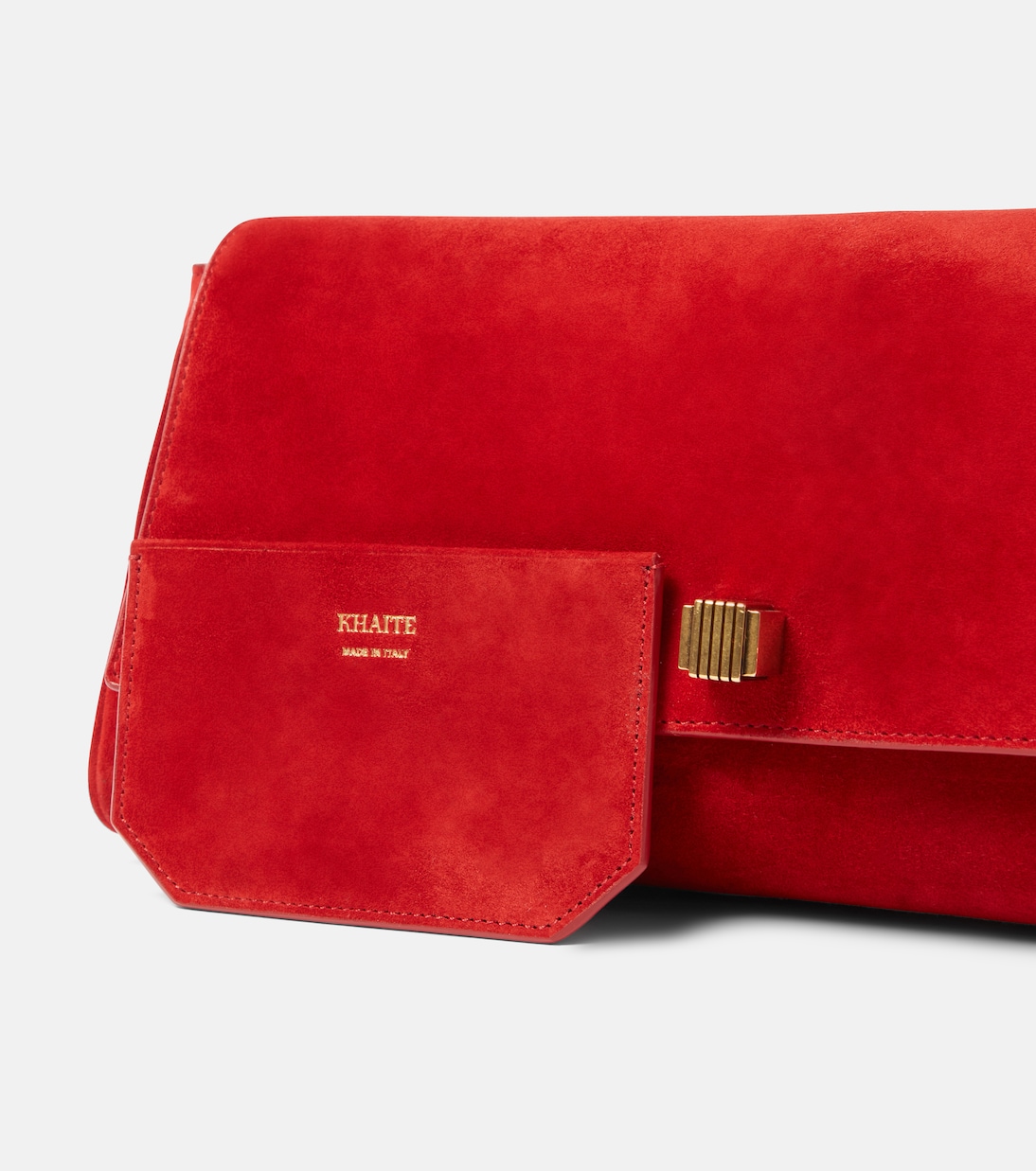 Pochette Audrey en daim | Khaite