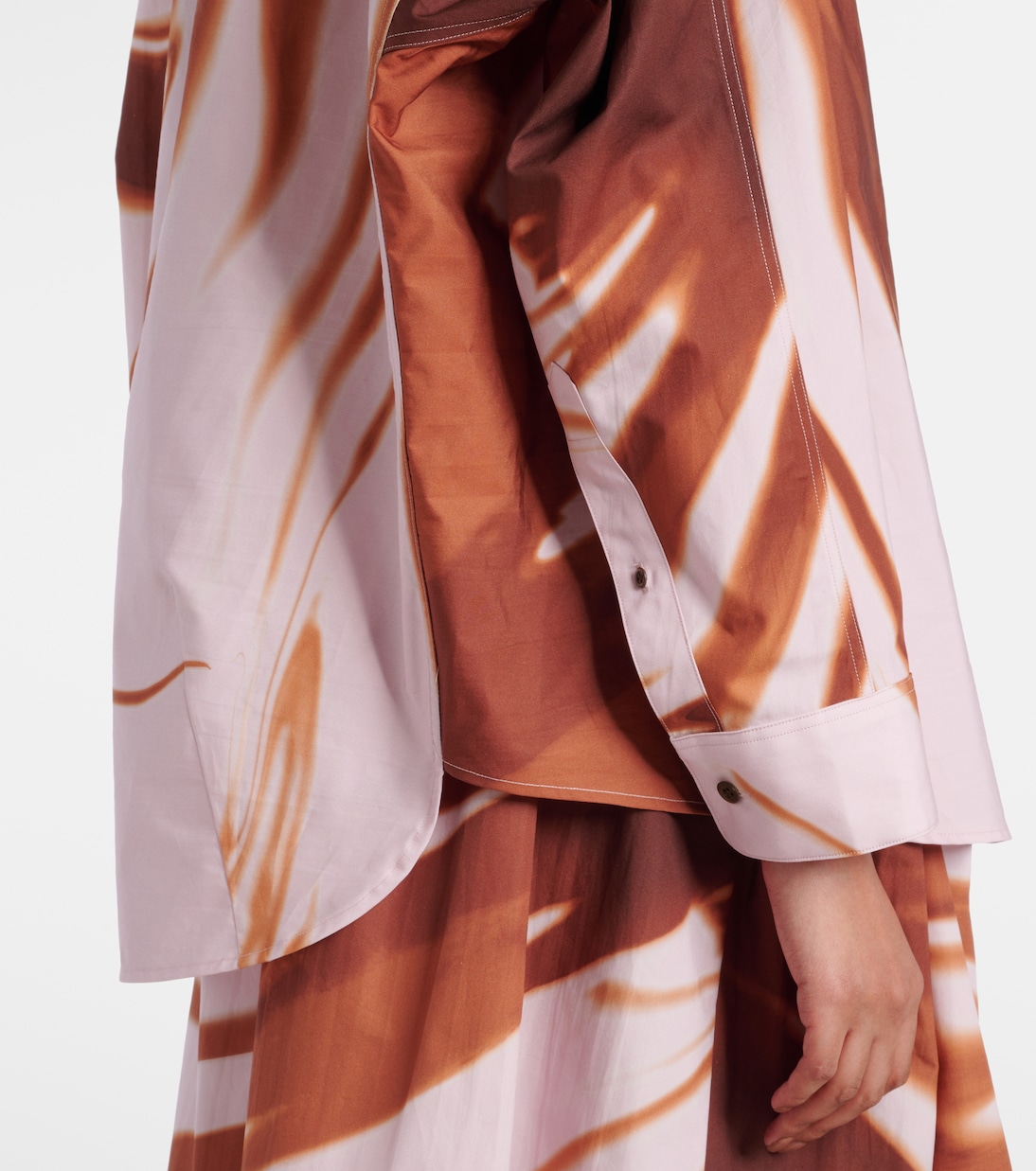 Camicia in cotone con stampa | Dries Van Noten