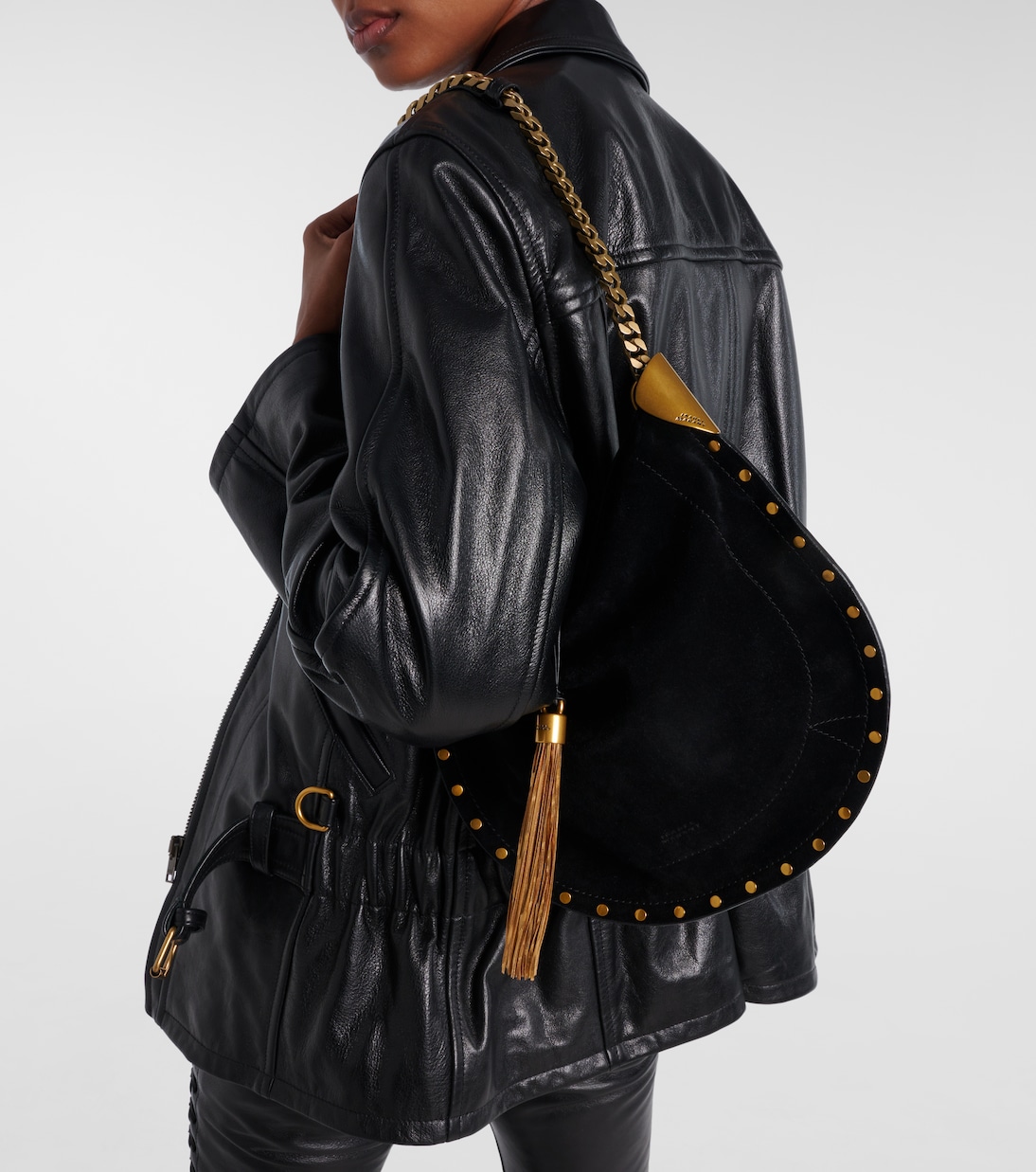 Oskan Medium suede shoulder bag | Isabel Marant