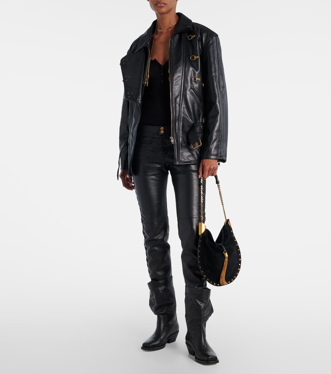 Oskan Medium suede shoulder bag | Isabel Marant