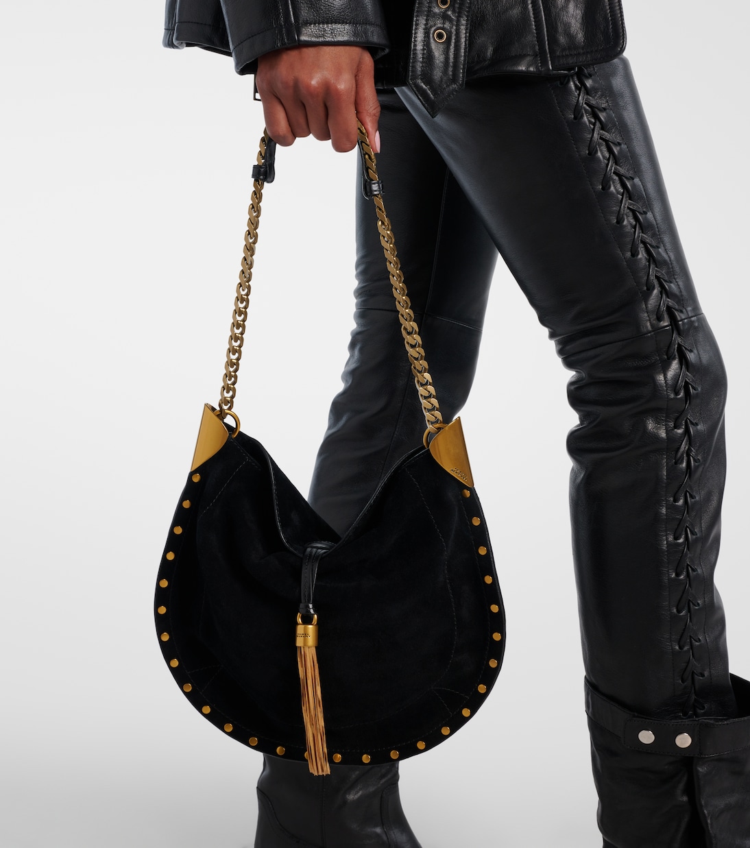 Oskan Medium suede shoulder bag | Isabel Marant