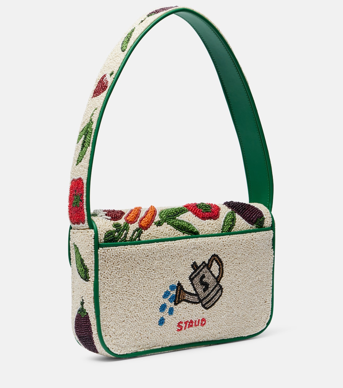 Tommy Small beaded shoulder bag | Staud