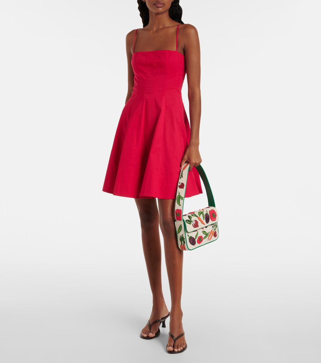 Tommy Small beaded shoulder bag | Staud