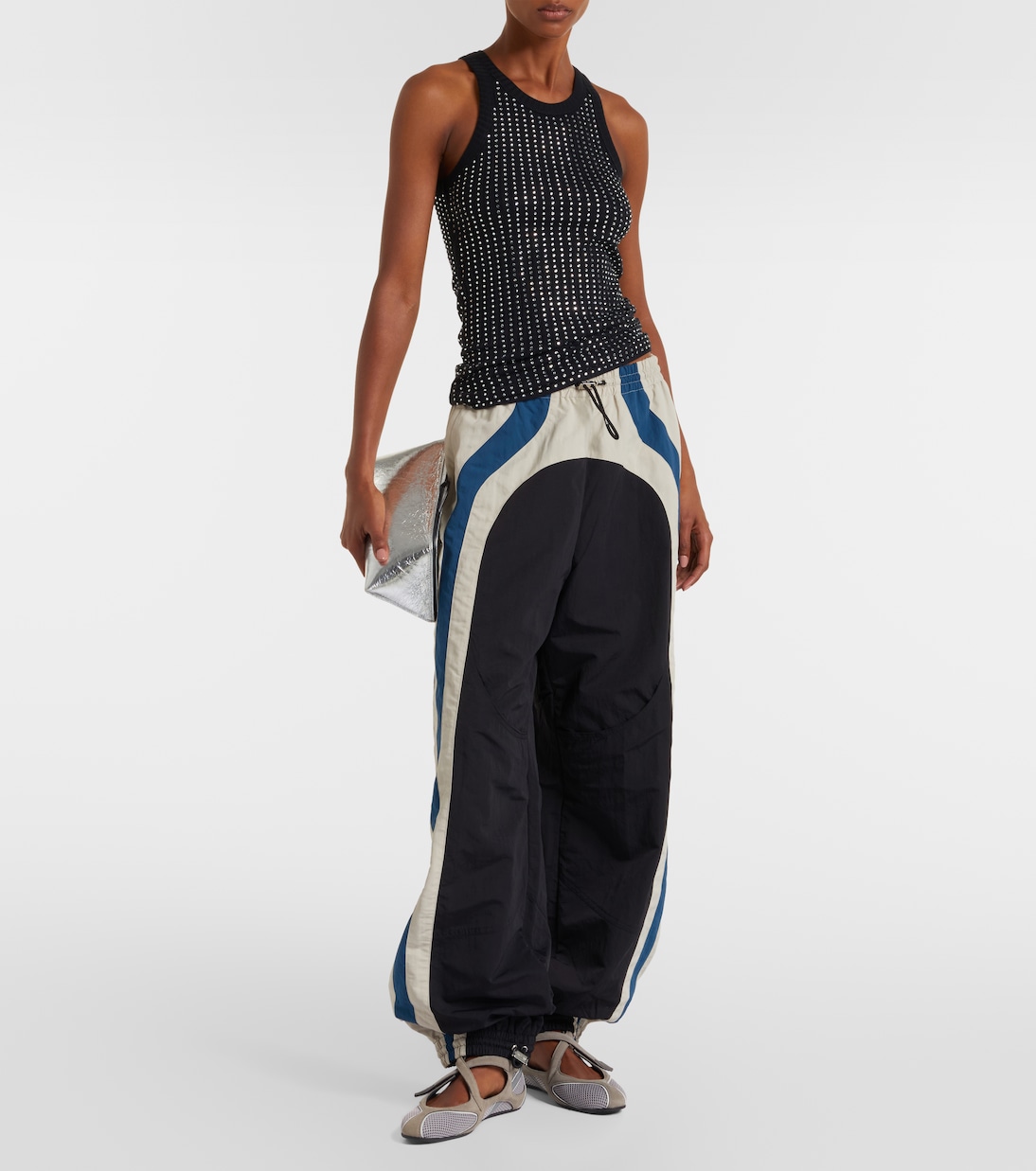 High-rise track pants | The Attico