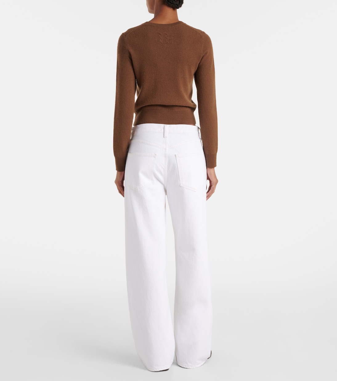 Jeans a gamba larga e vita media | Agolde