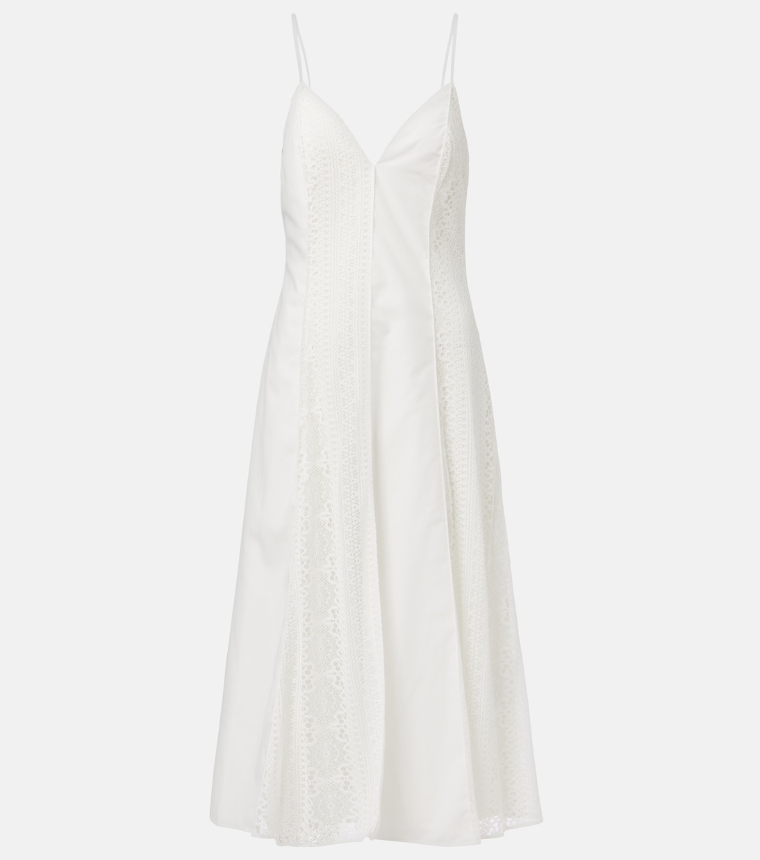 Vestido midi Mina de encaje | Simkhai