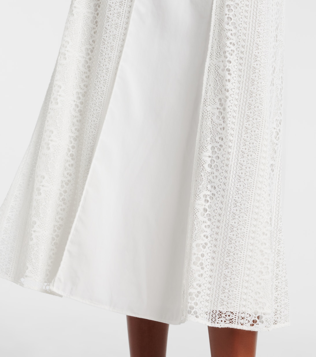 Vestido midi Mina de encaje | Simkhai