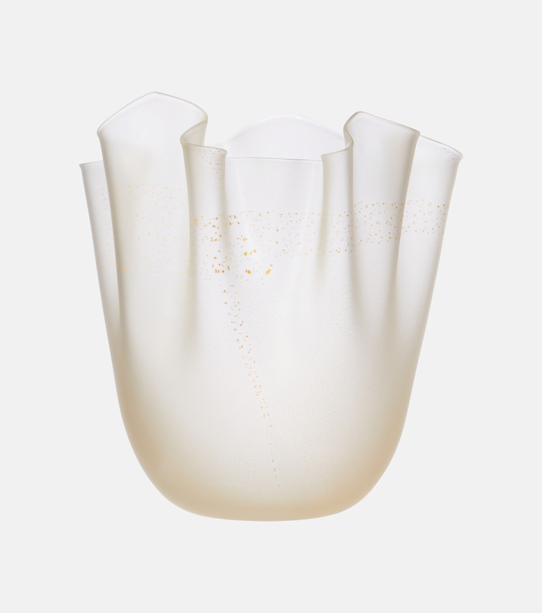 Vaso Frozen medio in vetro by Fulvio Bianconi and Paolo Venini | Venini