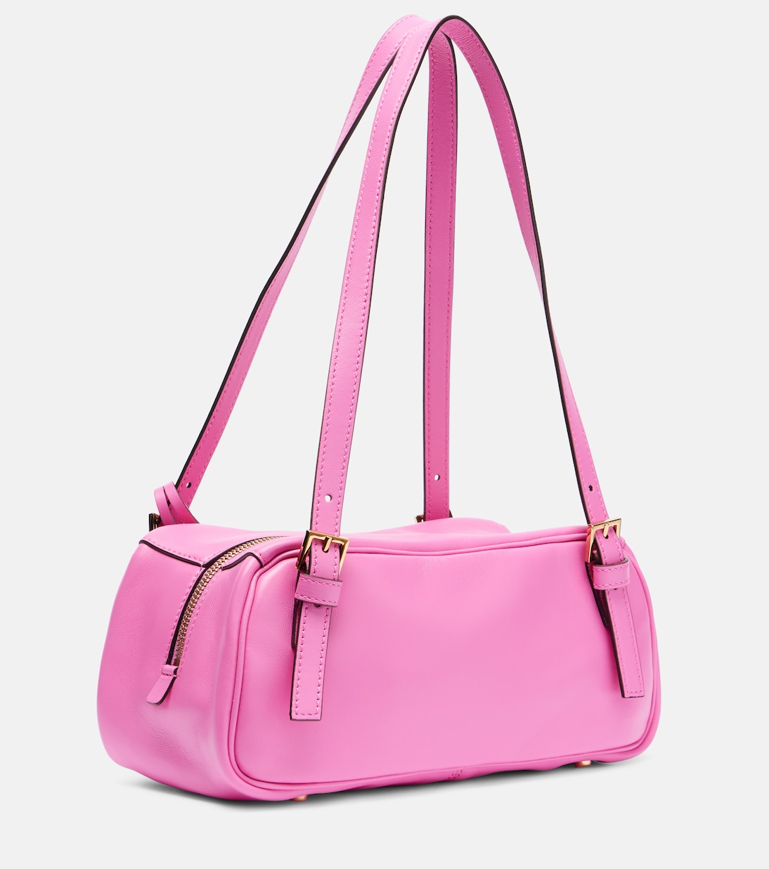 Schultertasche Versace Tag Bowling aus Leder | Versace