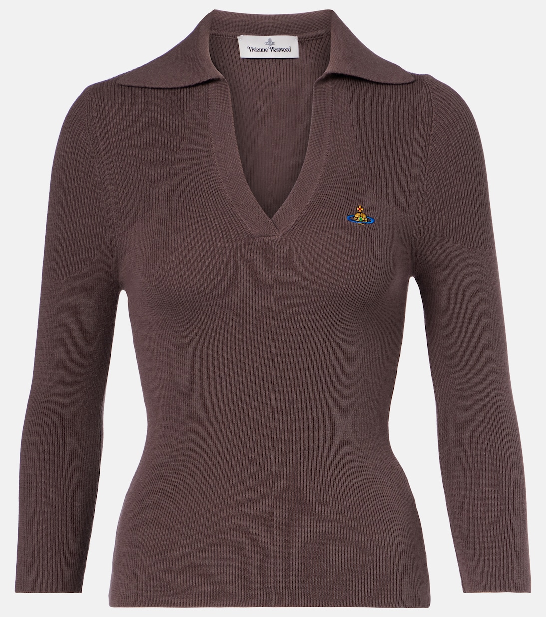 Polopullover Marina aus Baumwolle und Kaschmir | Vivienne Westwood