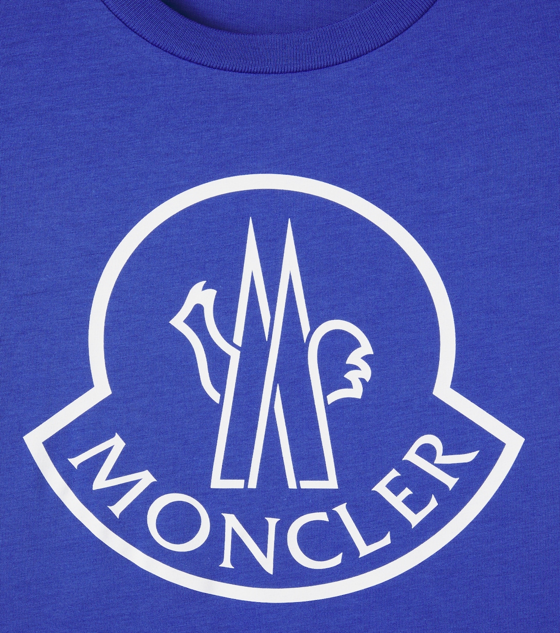 Camiseta en jersey de algodón con logo | Moncler Enfant
