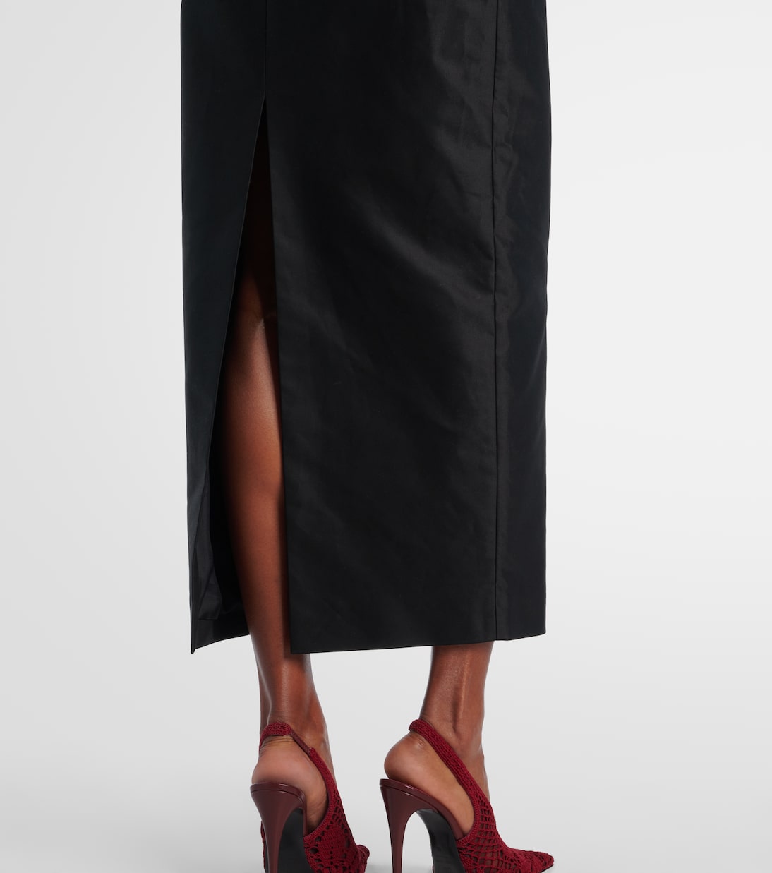 Off-shoulder cotton bustier dress | Magda Butrym