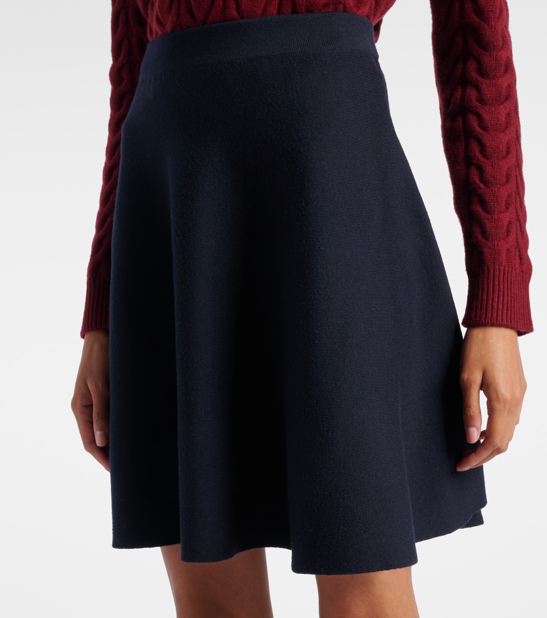 Ubalda virgin wool miniskirt | Max Mara