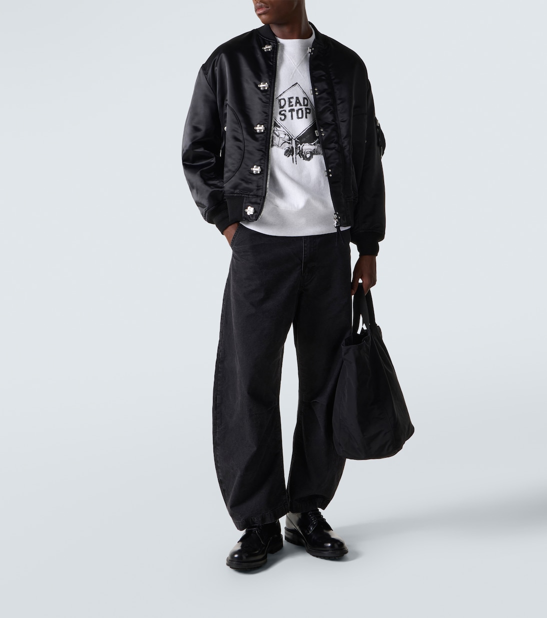 Printed cotton jersey sweatshirt | Comme des Garçons Homme