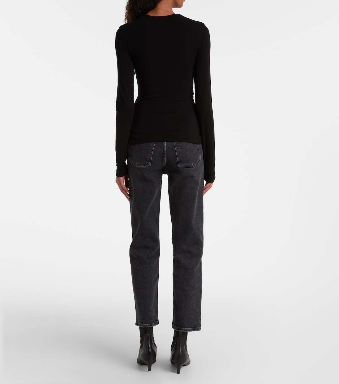 Eve draped T-shirt | Agolde