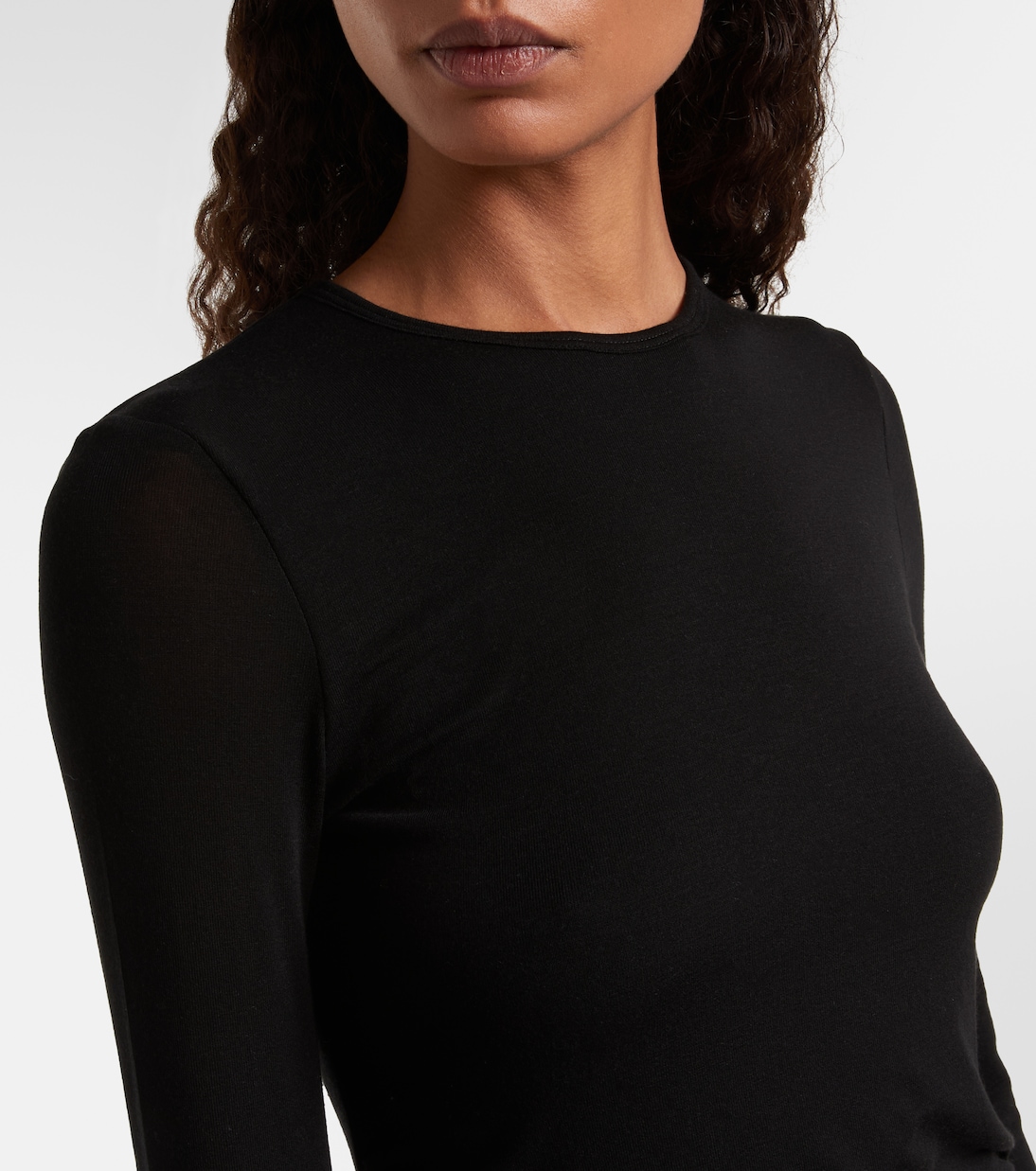 Eve draped T-shirt | Agolde