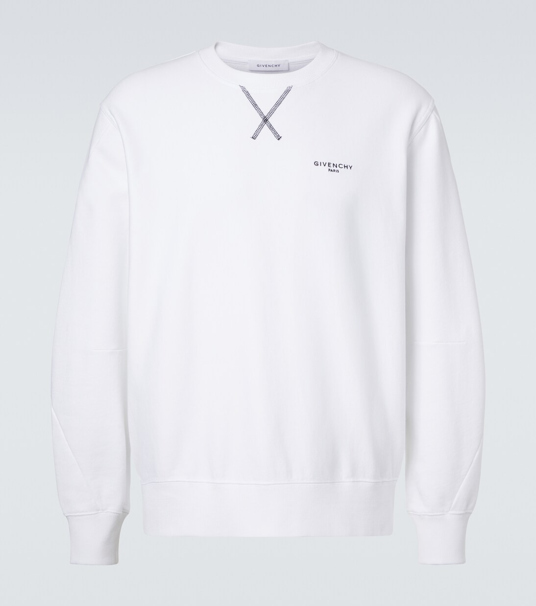 Logo cotton jersey sweatshirt | Givenchy