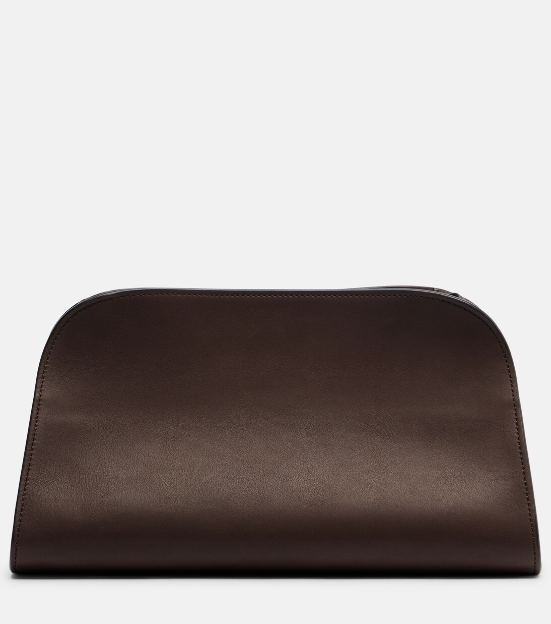Peggy Small leather clutch | The Row