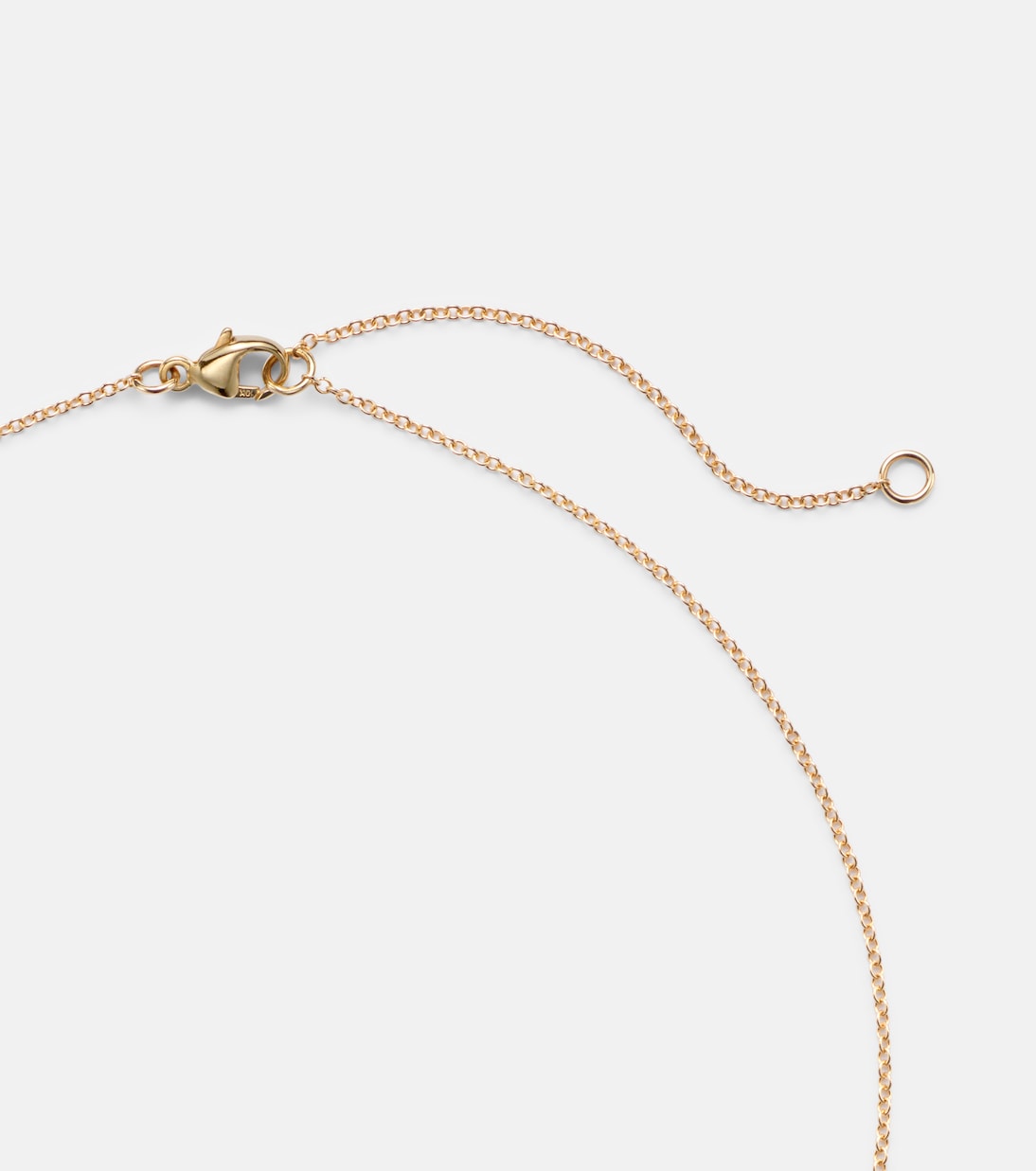 Northern Star 10kt gold necklace with diamond | Stone and Strand