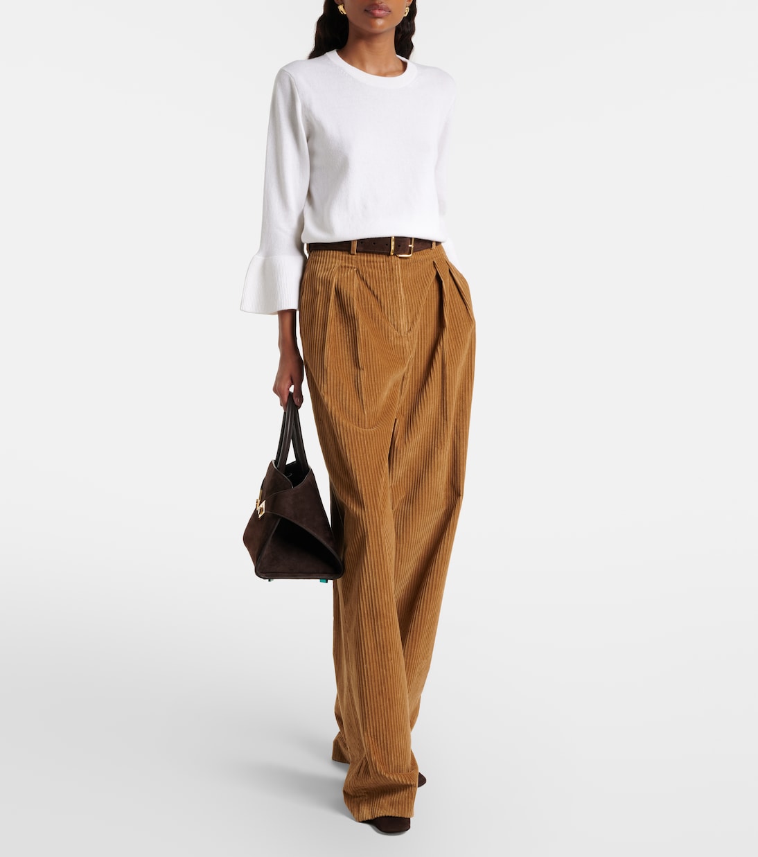 Cotton and cashmere sweater | Jardin des Orangers