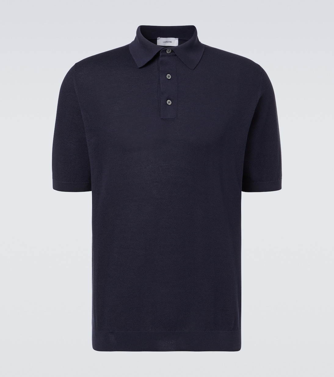 Polo de piqué de algodón | Lardini