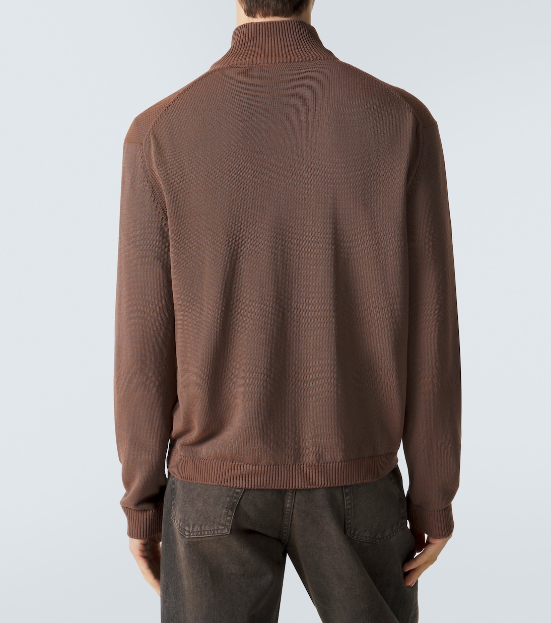 Float cotton-blend zip-up cardigan | Our Legacy