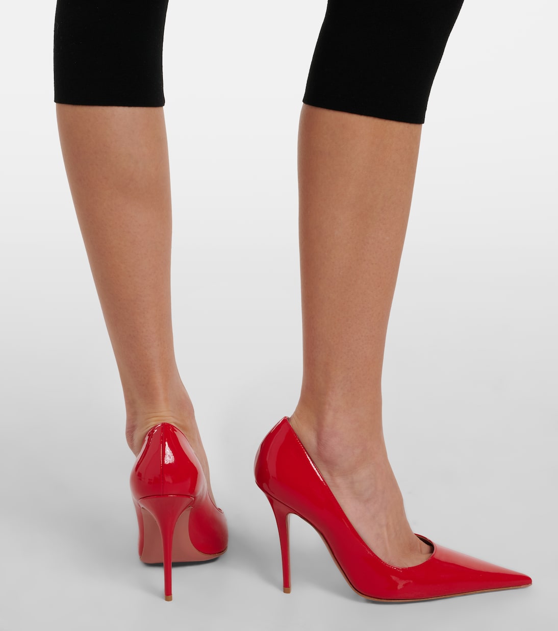 Barbara patent leather pumps | Amina Muaddi