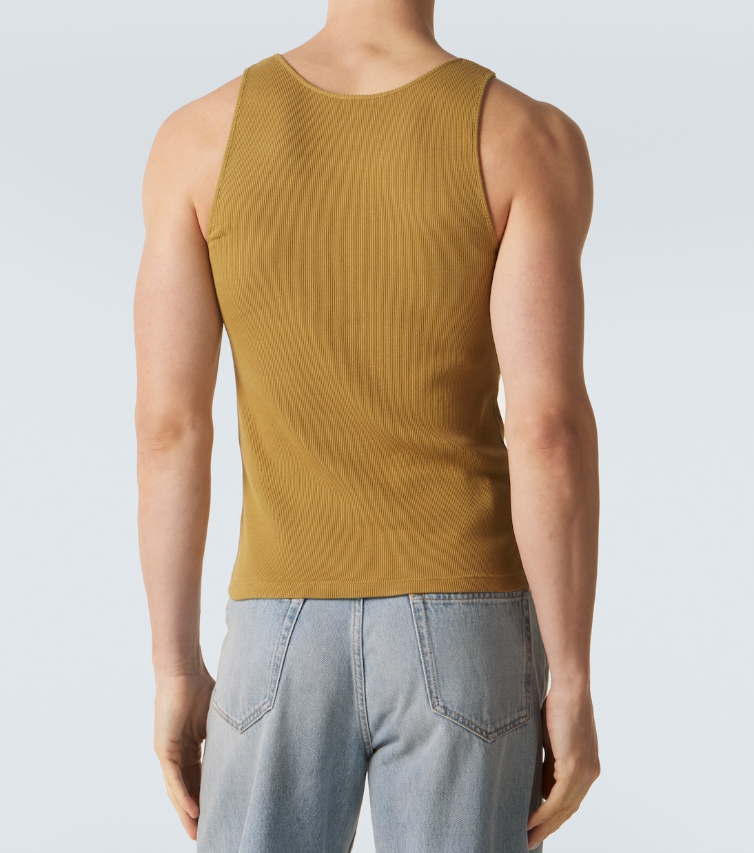 Cassandre cotton tank top | Saint Laurent
